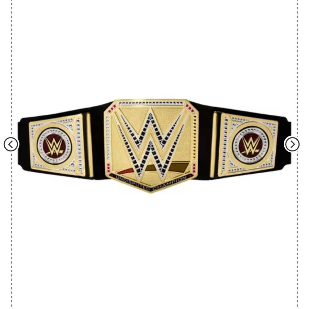 WWE Gold and Black Championship Belt New in Box